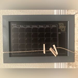 Baylor wall deco. calendar